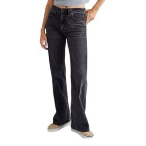 NWT We The Free Ava High Rise Bootcut in Washed Black Size 25